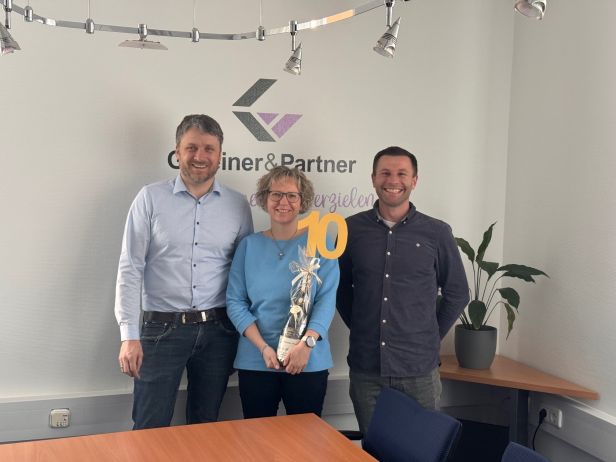 Herzlichen Glückwunsch zum 10-jährigen Jubiläum