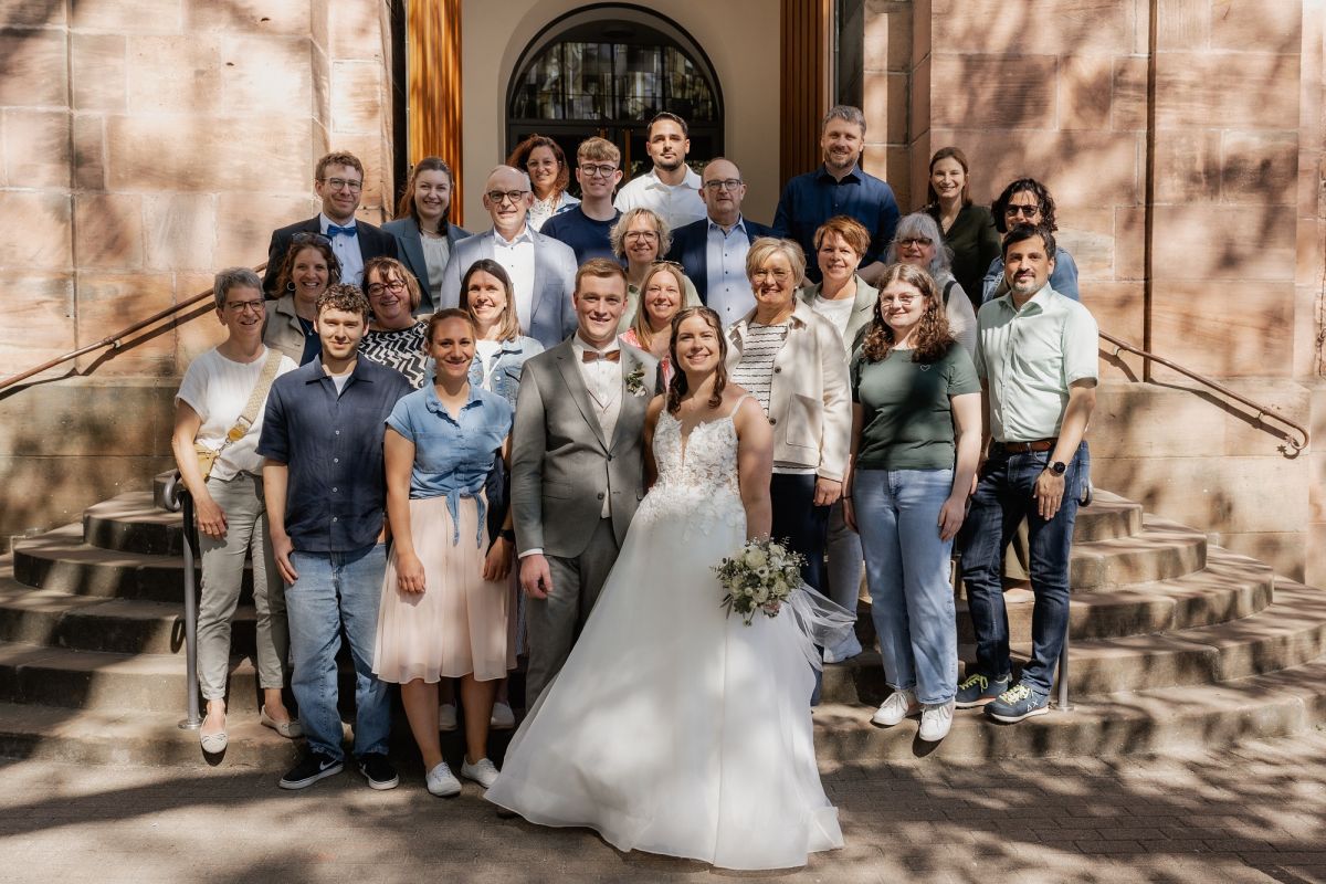 Hochzeit in der Gmeiner & Partner Belegschaft